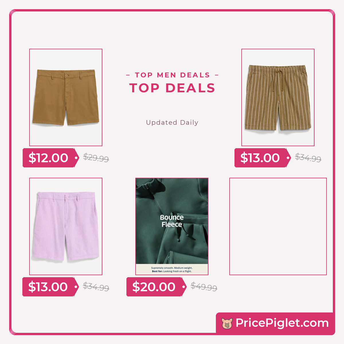 Top Men deals right now