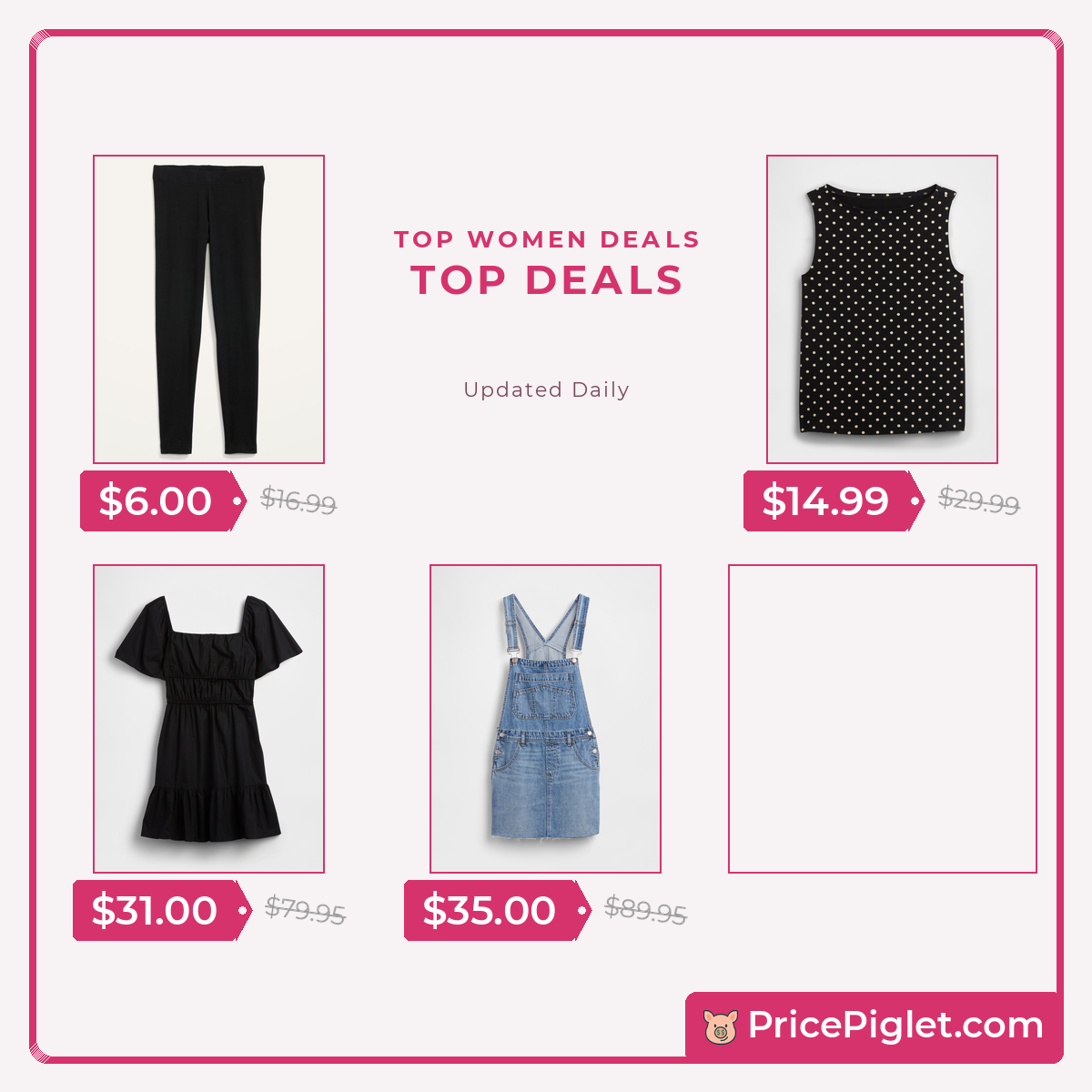 Top Women deals right now