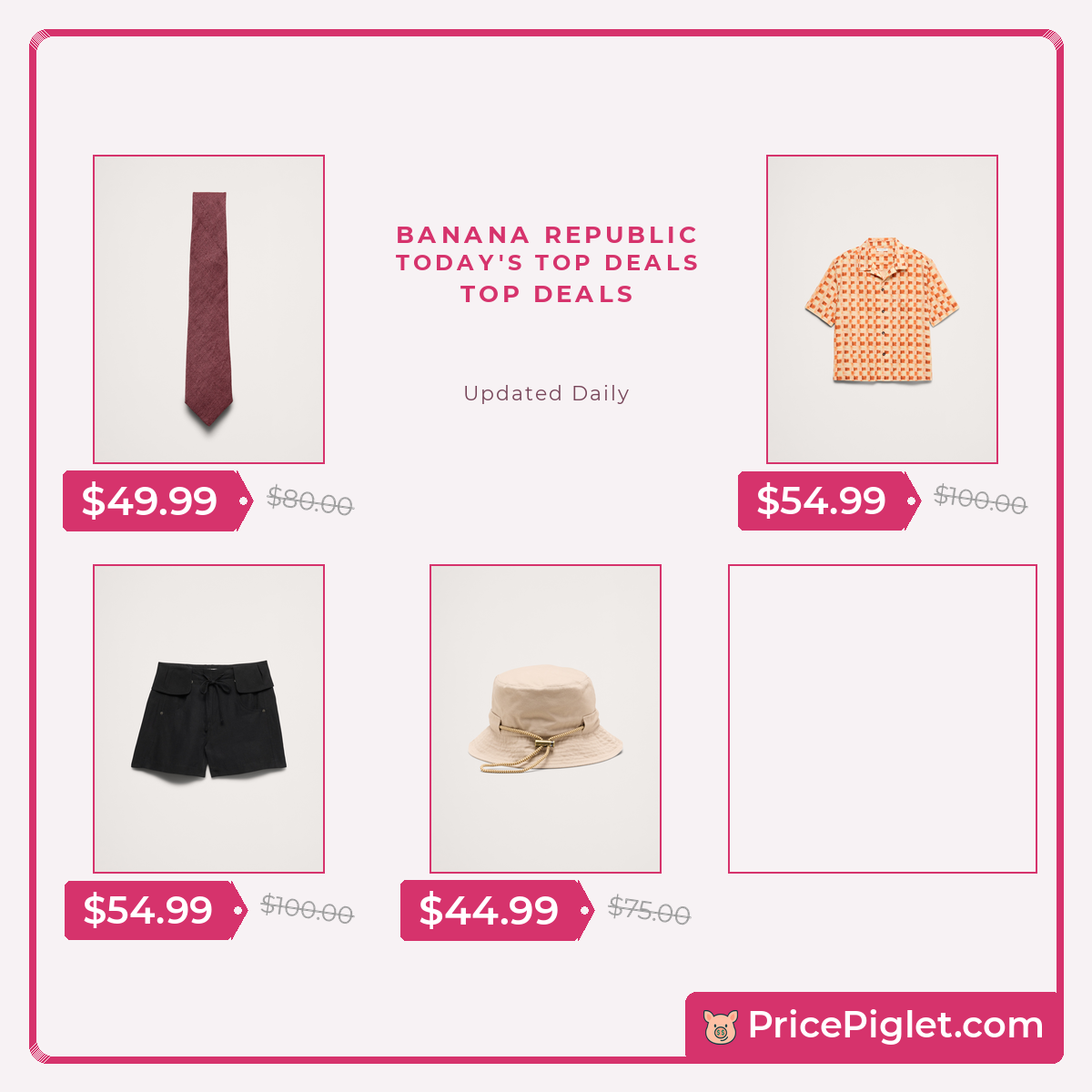 Top deals at Banana Republic right now