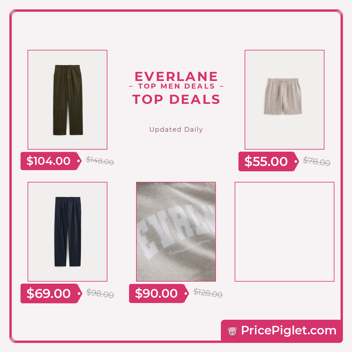 Top Men deals at Everlane right now