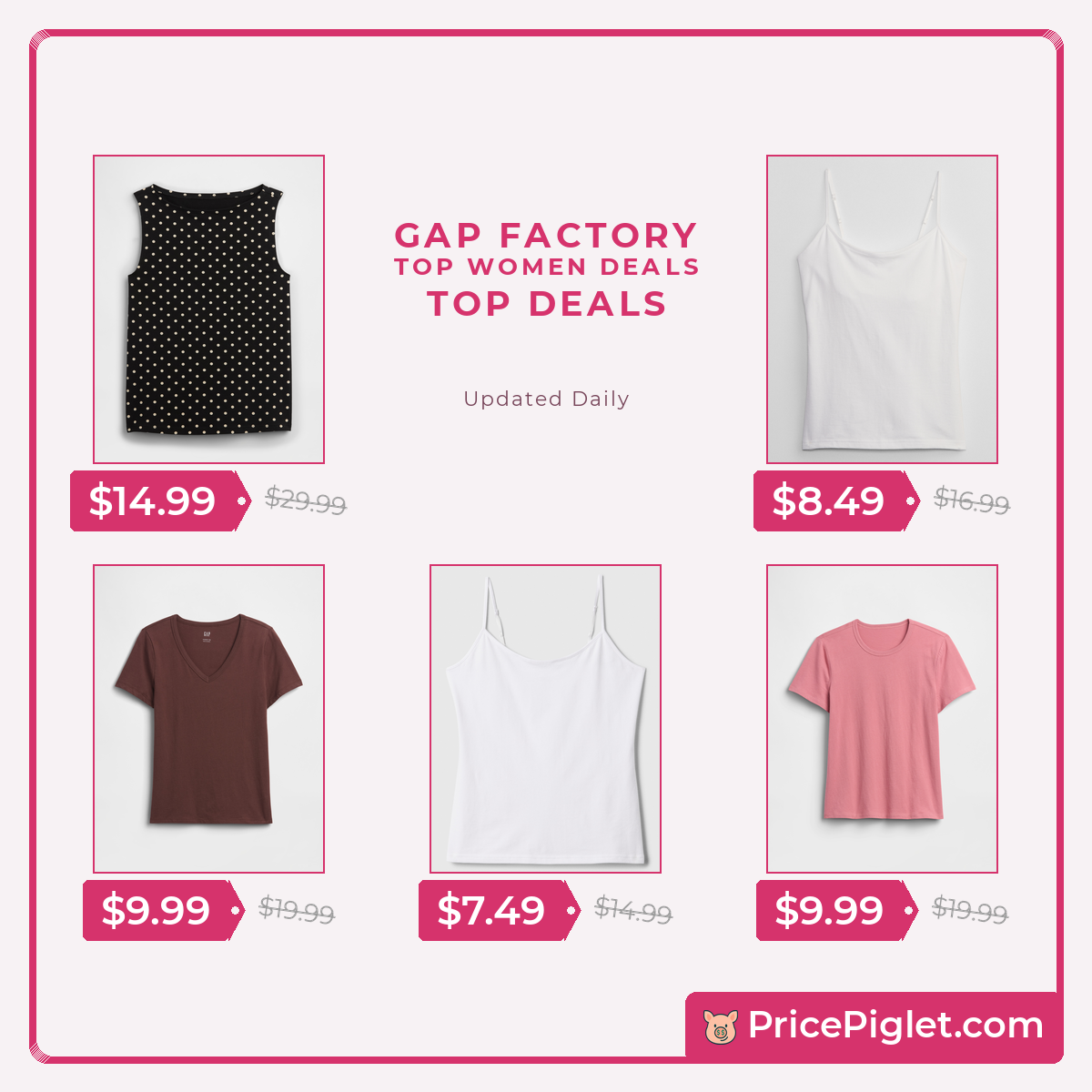 Top Women deals at Gap Factory right now