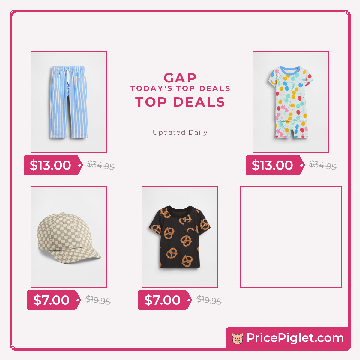 Top deals at Gap right now