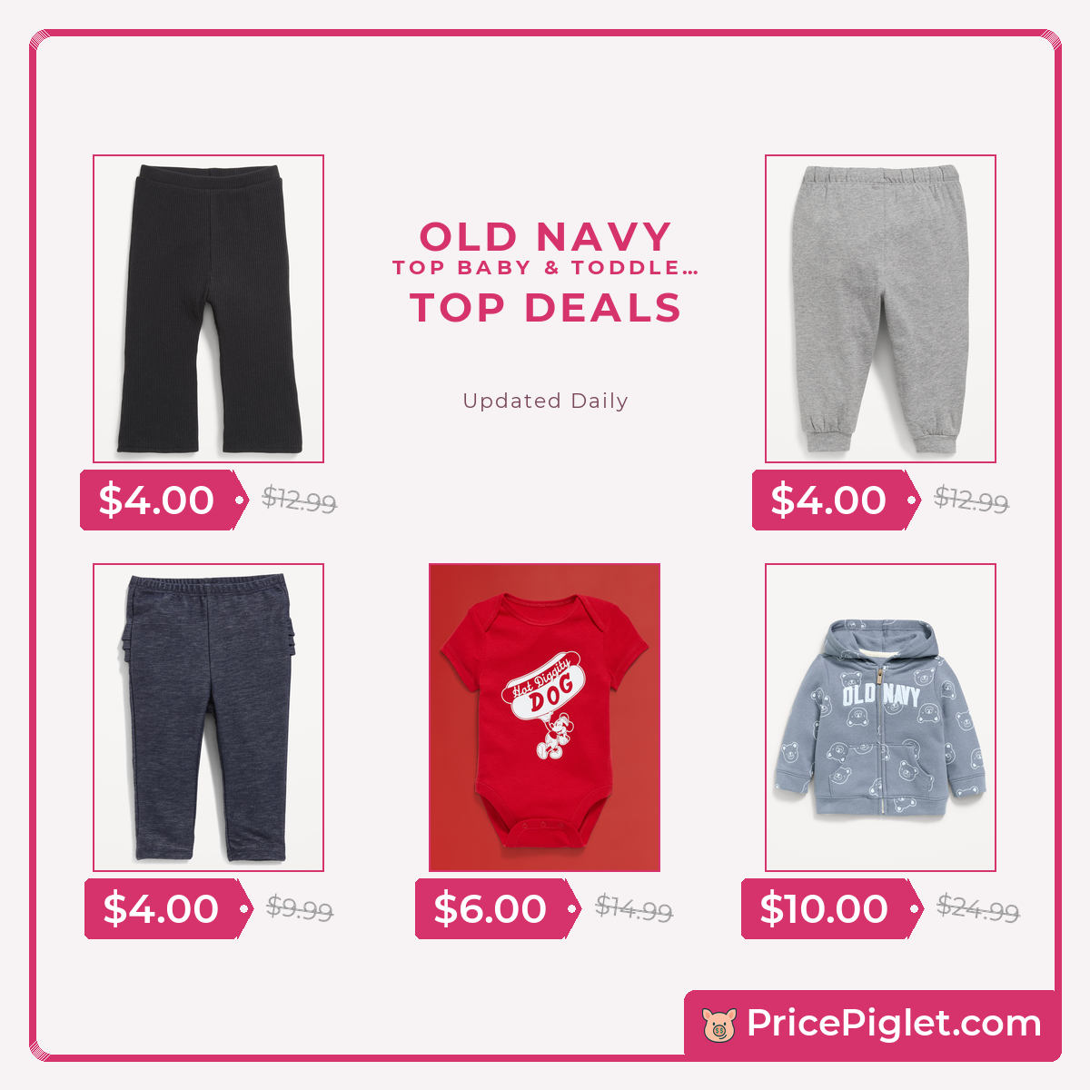 Top Baby & Toddler deals at Old Navy right now