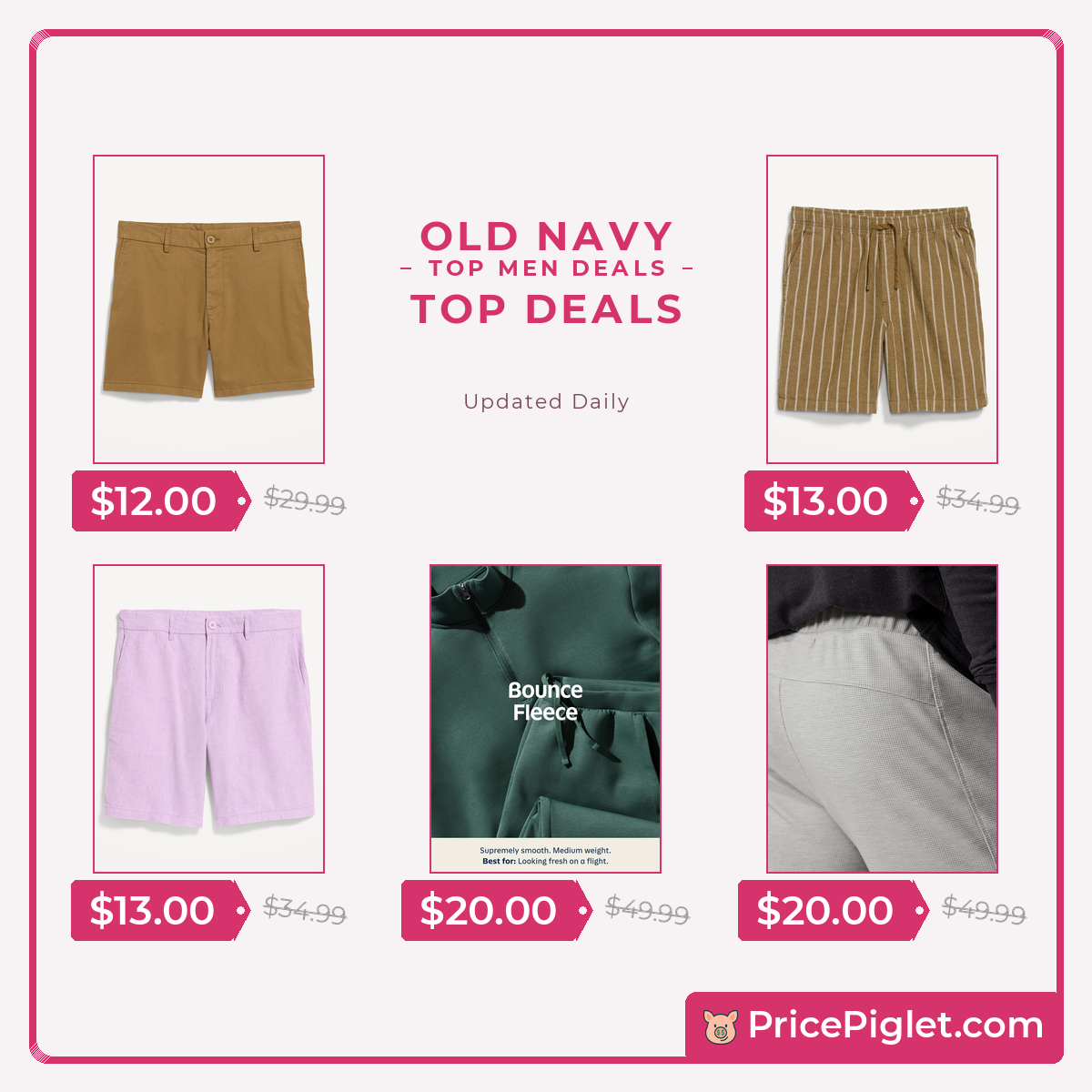 Top Men deals at Old Navy right now