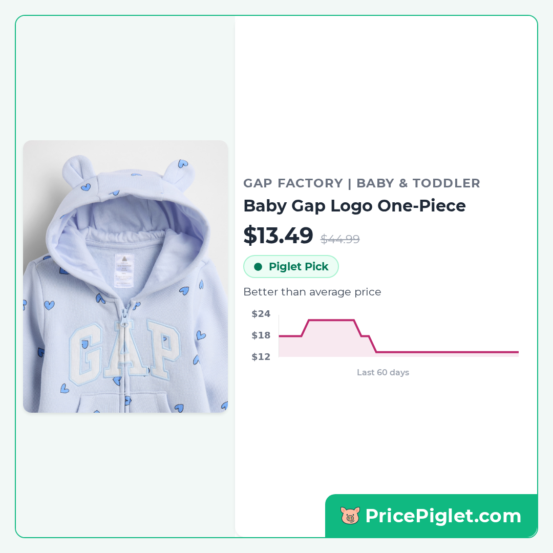 Baby Gap Logo One-Piece
