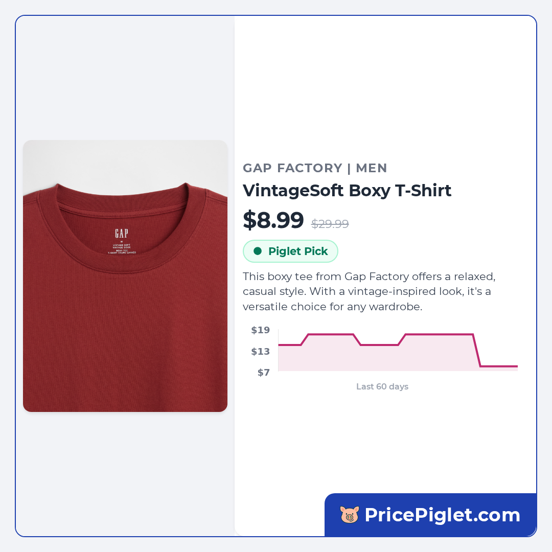 VintageSoft Boxy T-Shirt