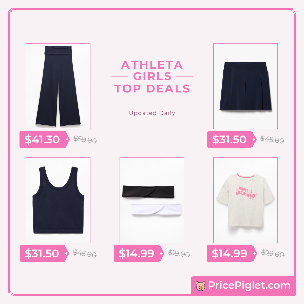 A Few Girls' Picks at Athleta Today