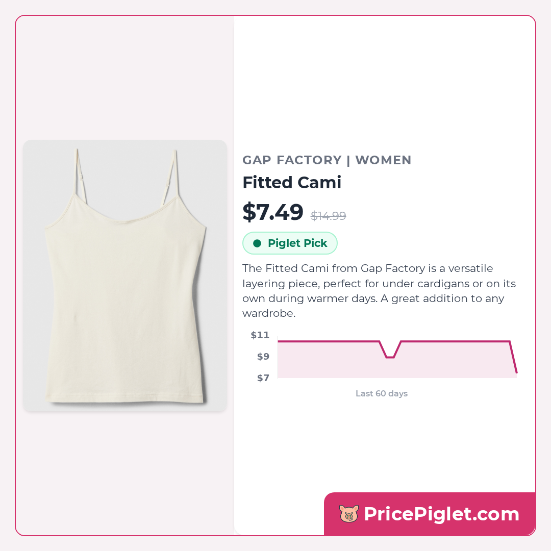 Fitted Cami