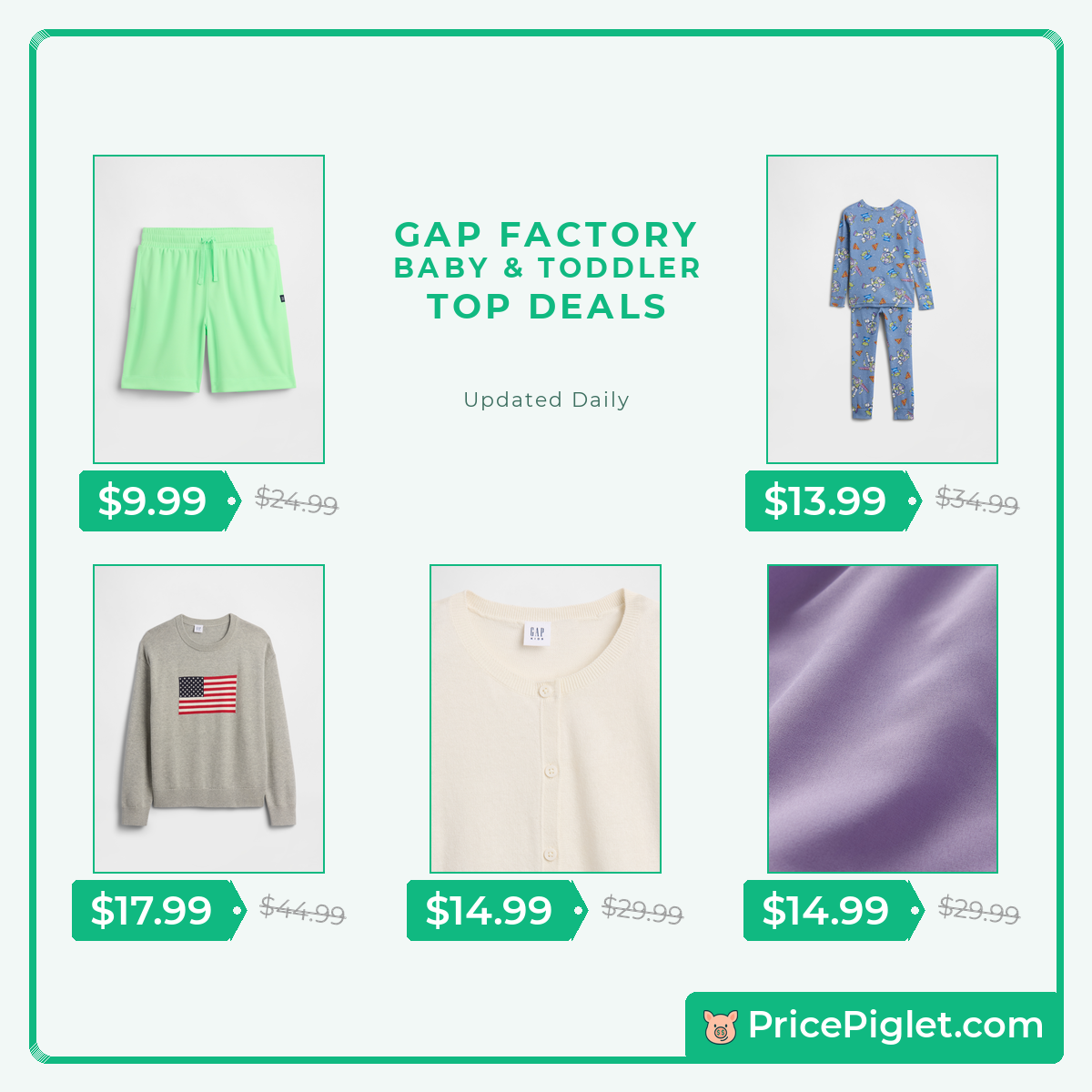 A Look at Baby & Toddler Picks at Gap Factory Today