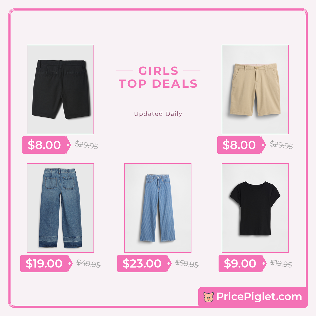 A Look at Girls' Picks Across Every Store Today