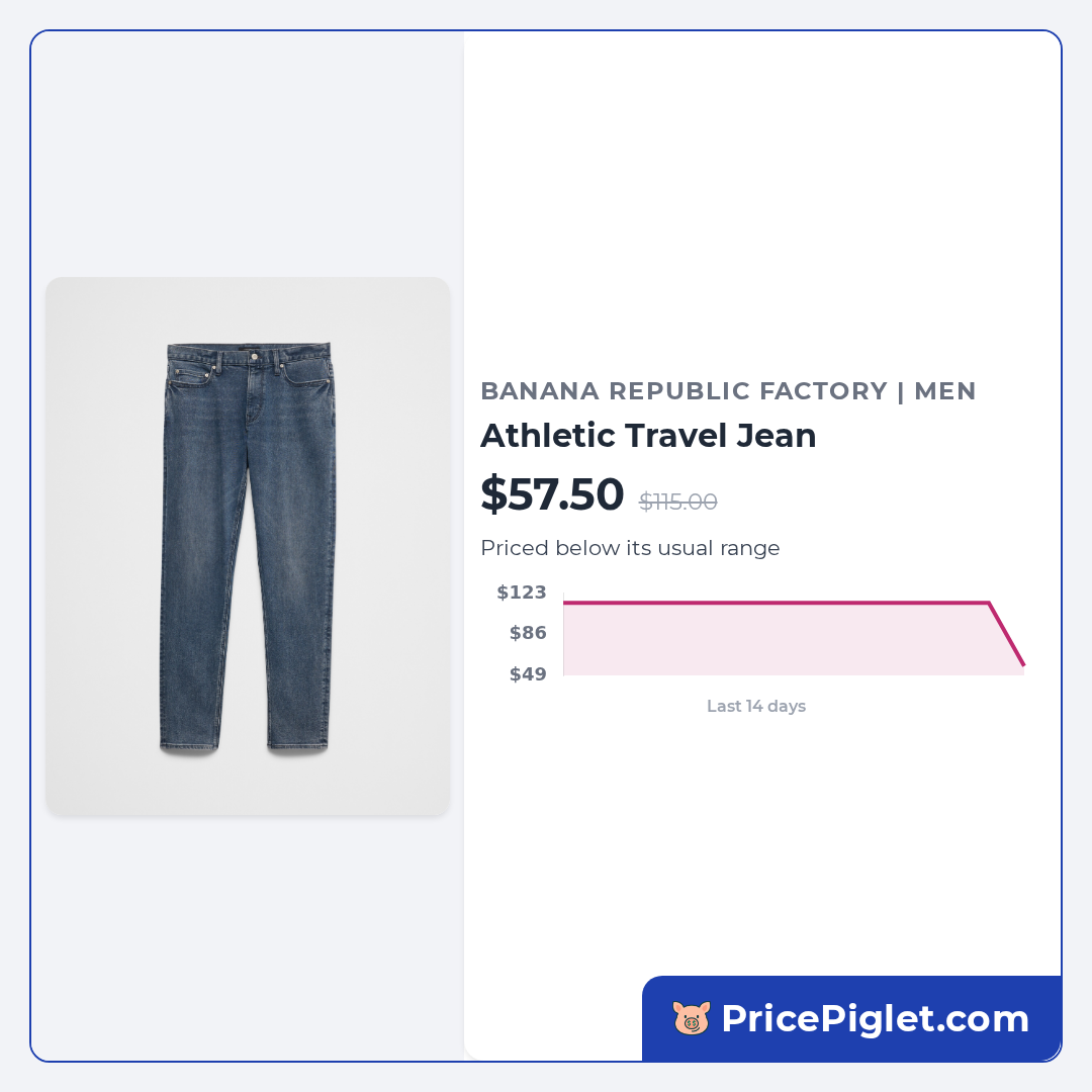Athletic Travel Jean