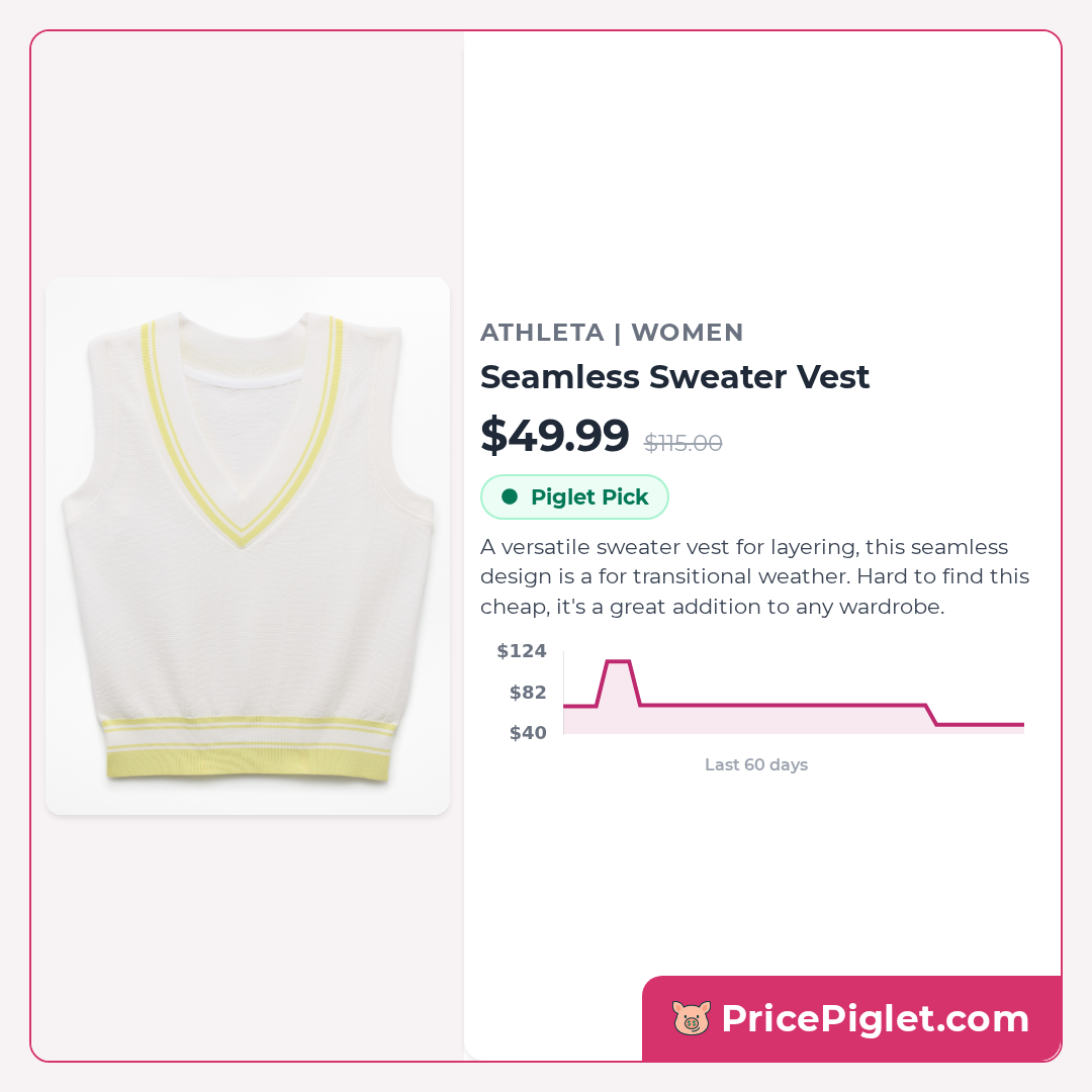 Seamless Sweater Vest