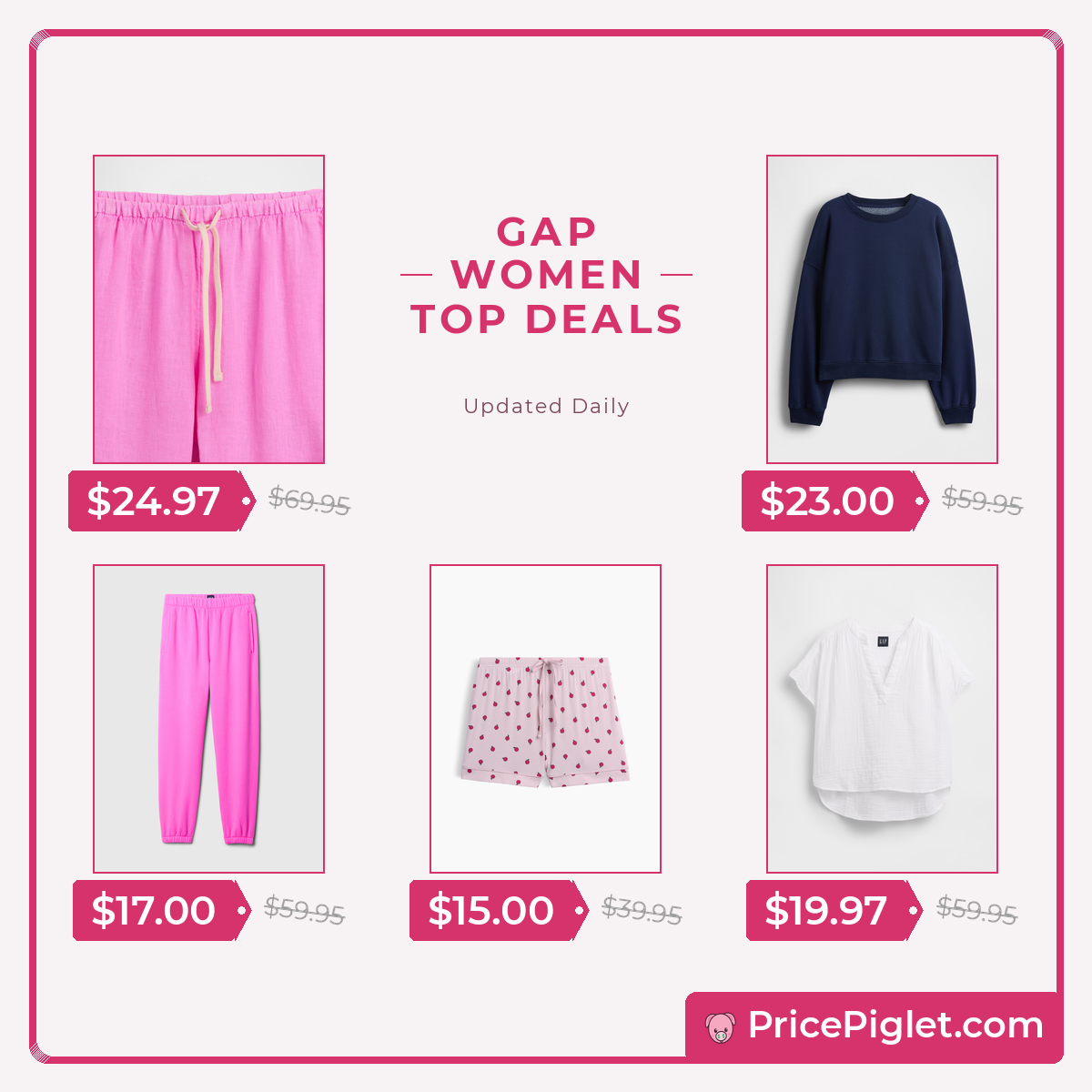Women's Deals at Gap Today